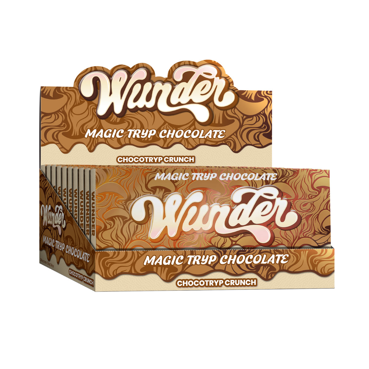 Wunder Magic Tryp Chocolate Bar | Chocotryp Crunch